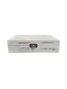 Wooden Box White Wash 