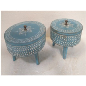 Blue Chapati Box (Large)