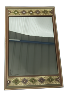Ethnic Painted Mirror