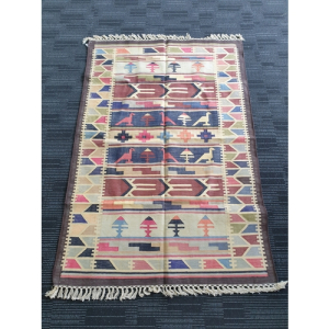 Handmade Cotton Durrie (183cm x 123cm)