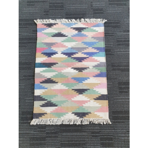 Handmade Cotton Durrie (92cm x 66.5cm)