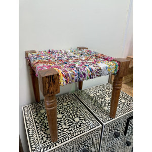 Multicolour Manji Stool