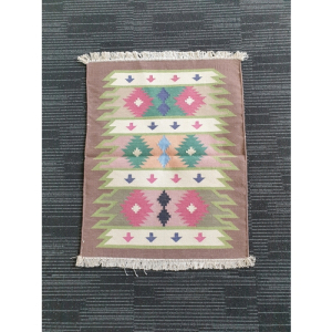 Handmade Cotton Durrie (80cm x 64.5cm)