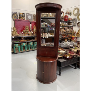 Wooden Round Wine Bar