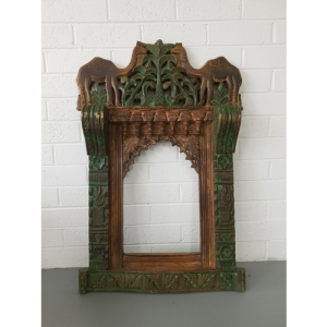 Antique Camel Jharokha (Green)
