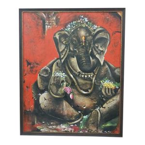 Lord Ganesha Painting