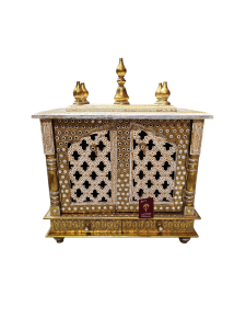 Golden and White Hand Painted Temple