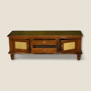 Regal Brass Accent TV Unit
