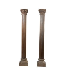 Rustic Wooden Pillar