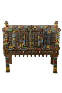 Rustic Colourful Damchiya Table