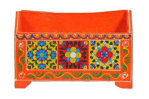 Wooden Tile Card Holder