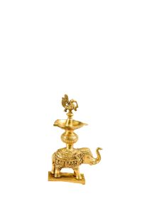 Brass Elephant Deepak