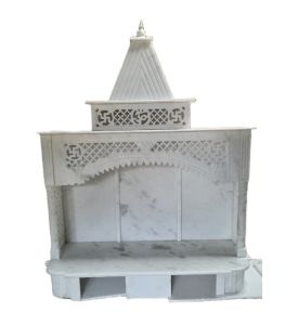White Marble Temple Jali Design