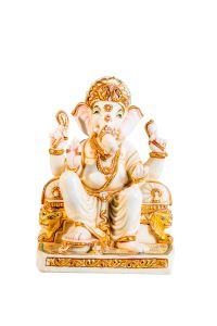 13.5 inch Resin Ganesha Statue