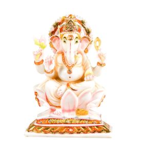 Resin Lotus Ganesha