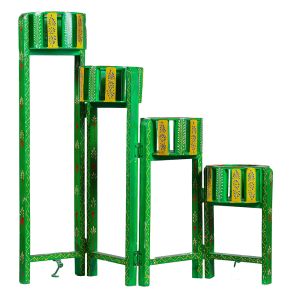 Handpainted Zigzag Planter