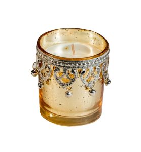 Artistic Glass Candle Holder