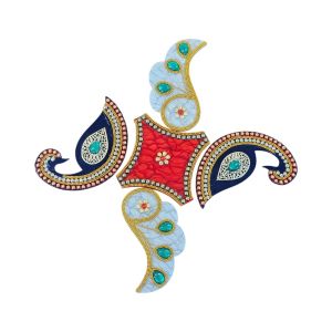 Peacock Rangoli Decor