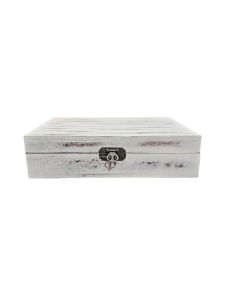Wooden Box White Wash 