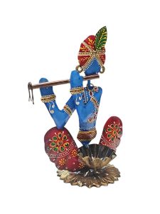 Krishna Candle Holder