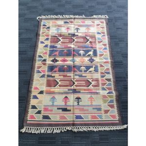 Handmade Cotton Durrie (183cm x 123cm)