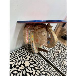 Elephant Head Shelf (Light Brown)