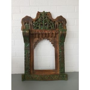 Antique Camel Jharokha (Green)