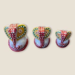 Marble Ganesha (Assorted Sizes)