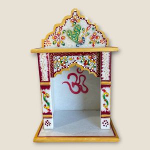 OM Painted Marble Temple