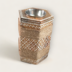 White Henna Candle Stand (Assorted Sizes)