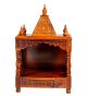 Wooden Mandir with Triangle Dome