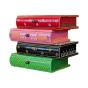 Stacked Books Decor with 4 Drawers