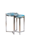 Blue City Round Nested Table