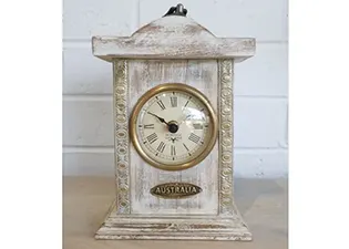 Teak Wood Australia Clock